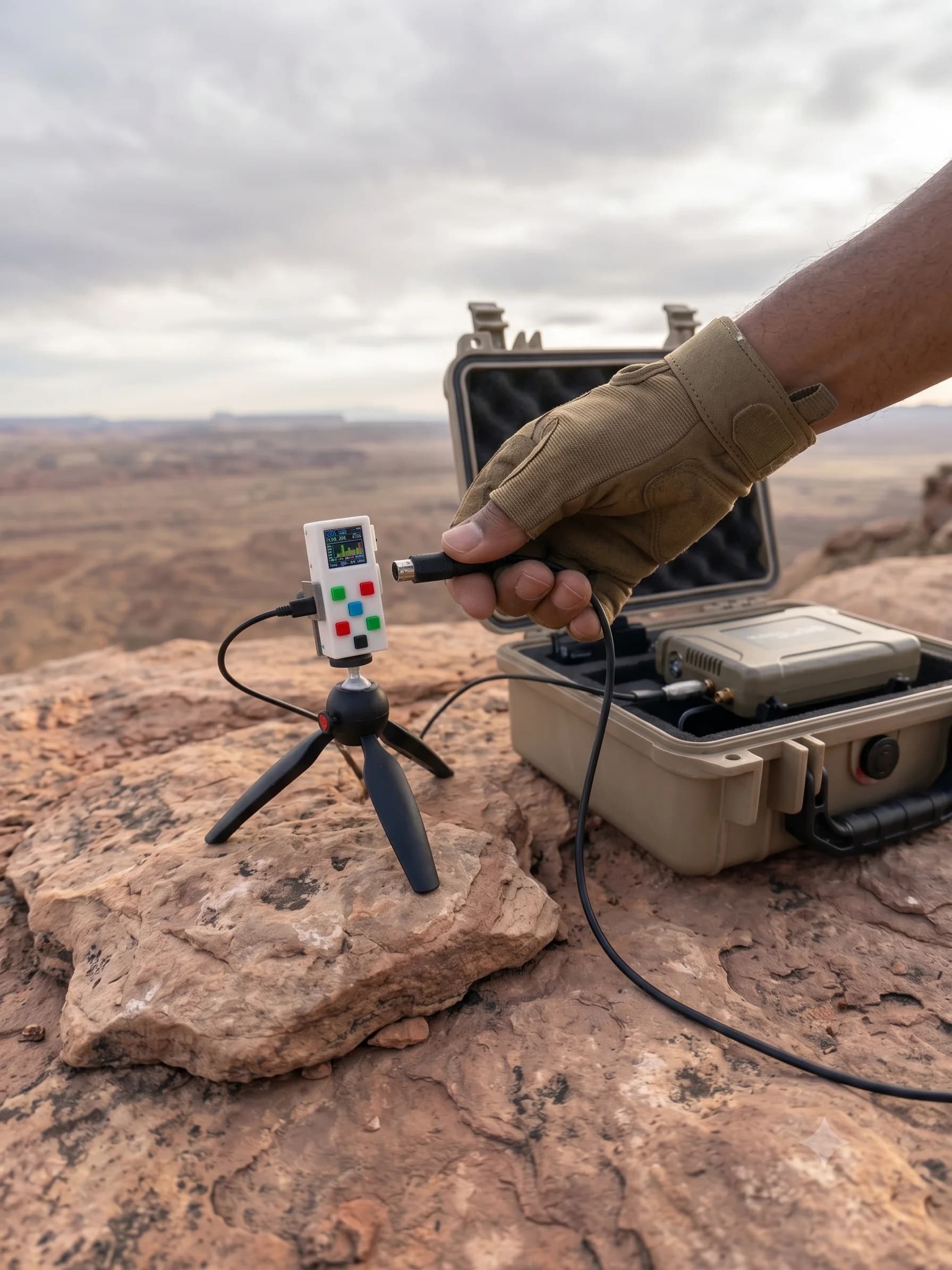 ESP32 DoomsDay operating in a remote field environment
